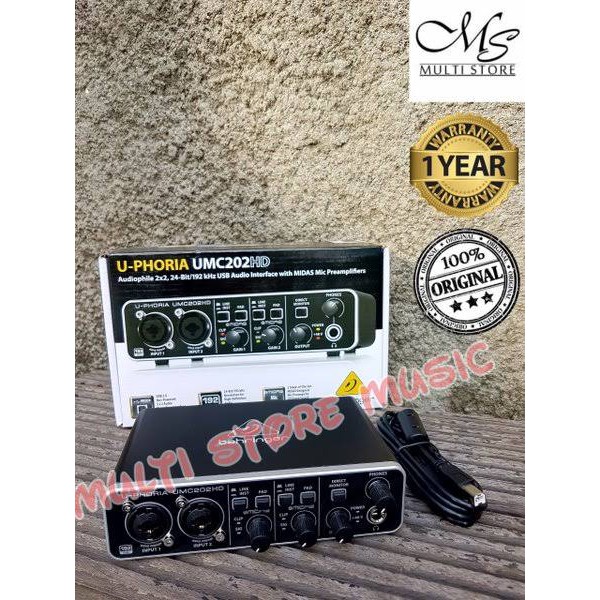 Jual Behringer UMC202HD UMC 202 HD UMC 202HD UMC202 HD