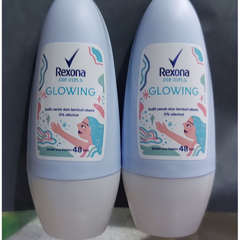 Jual rexona rolon glowing 40ml | Shopee Indonesia