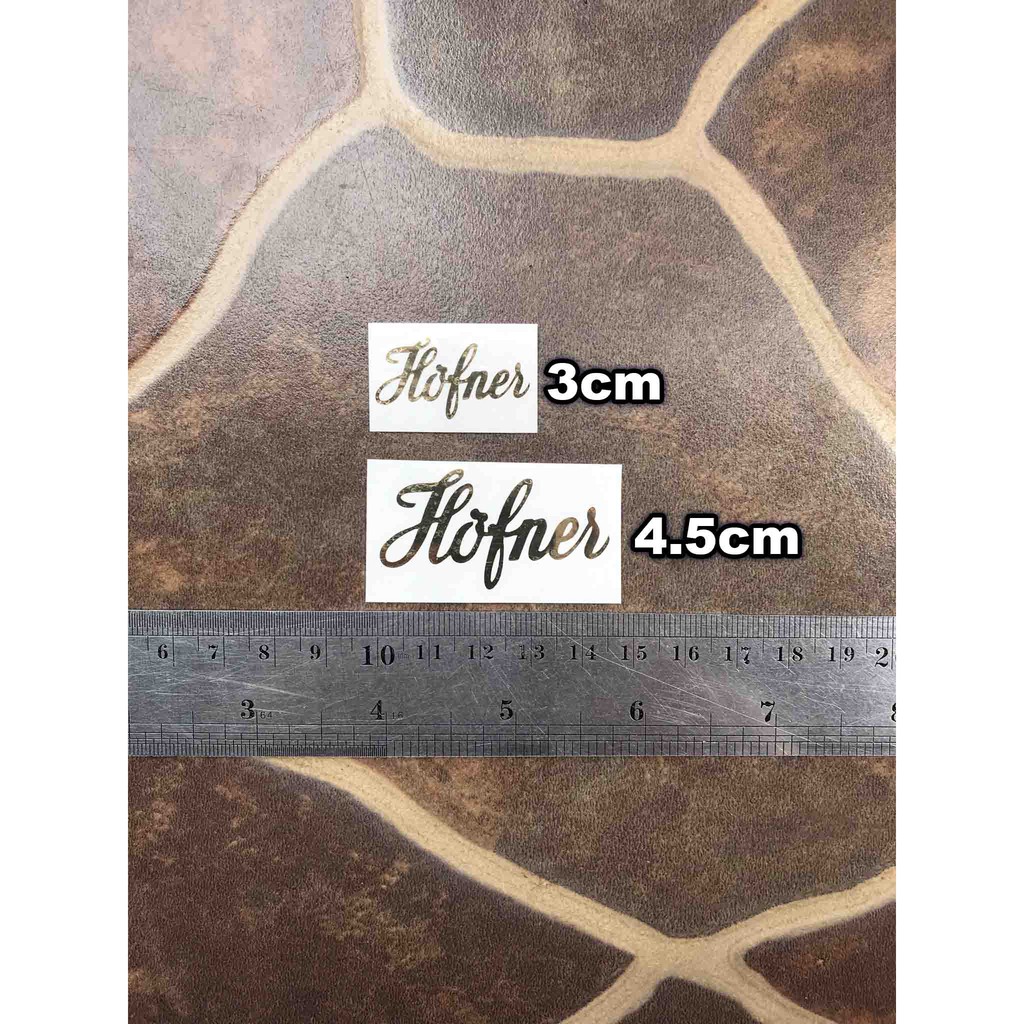 Jual Hofner Sticker Tempel Headstock Gitar Elektrik Akustik Klasik ...