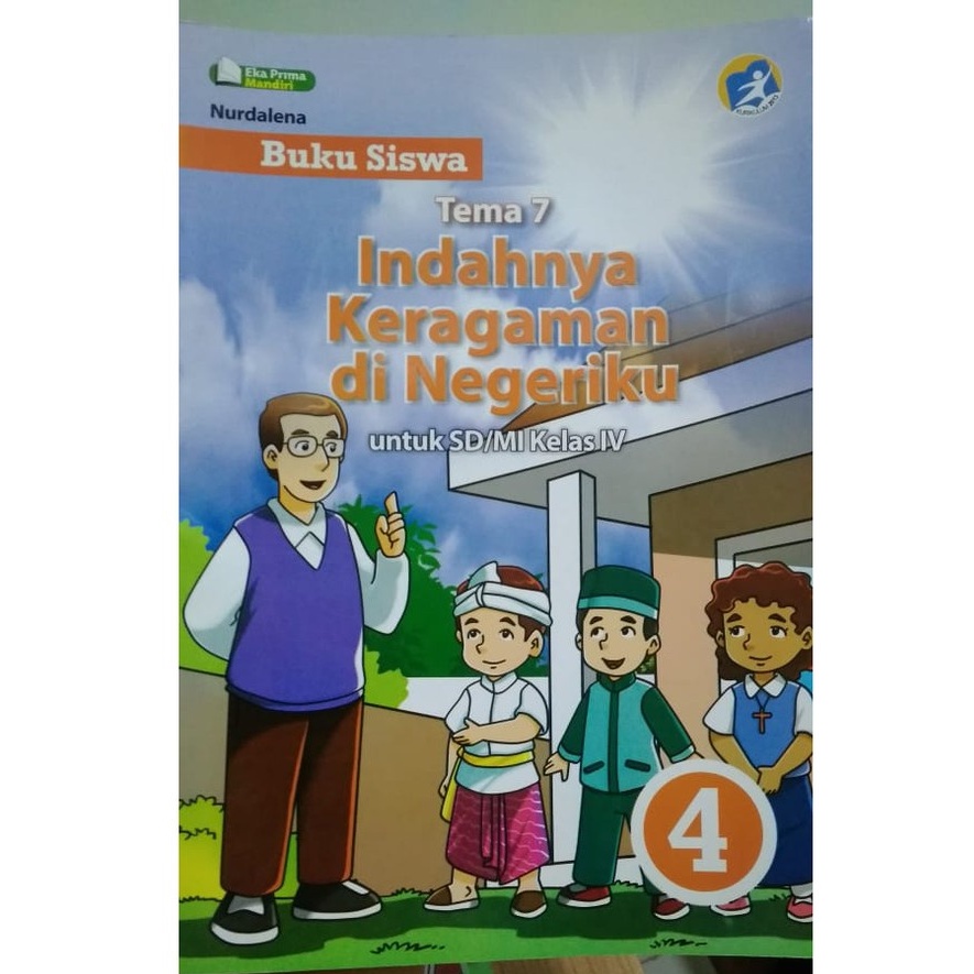 Jual Tema 7 Indahnya Keragaman Kelas 4 Buku Siswa Cv Eka Prima Murah