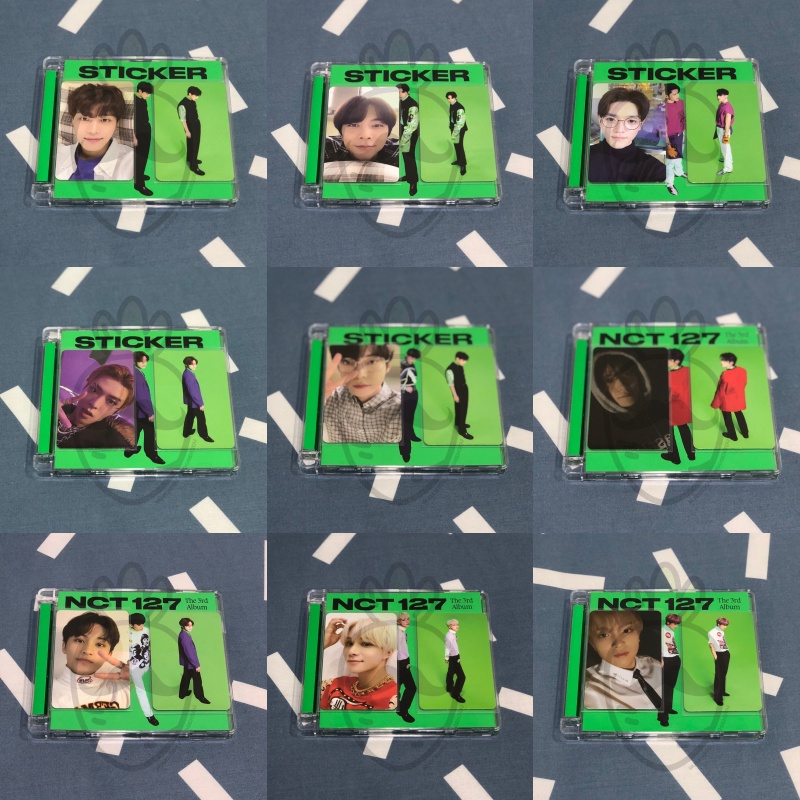 Jual [READY STOCK] NCT 127 Sticker Jewel Case Ver. Unsealed | Shopee ...