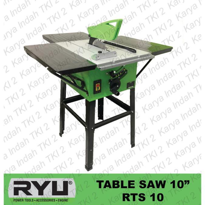 Jual Ryu Table Saw Inch Mesin Meja Potong Kayu Ryu Table Saw Rts