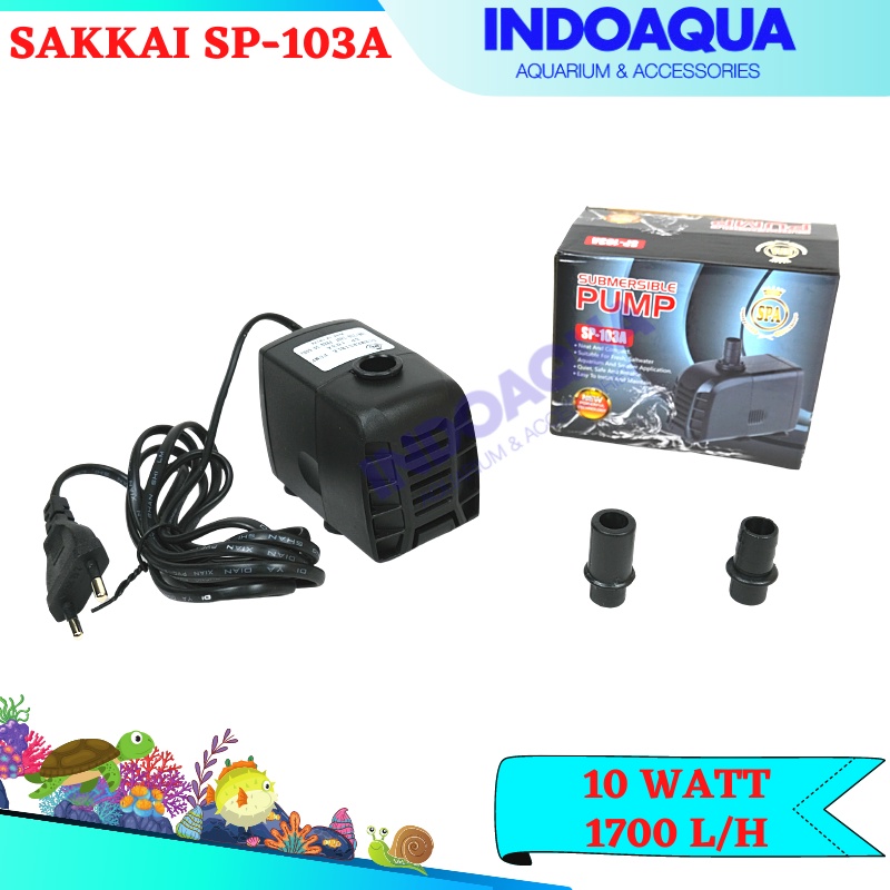 Jual Pompa Celup Hidroponik Sakkai SP-103A | Pompa Air Celup Aquarium ...