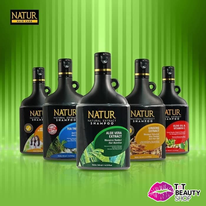 Jual NATUR Natural Extract Shampoo - Shampoo Herbal - Olive Oil ...