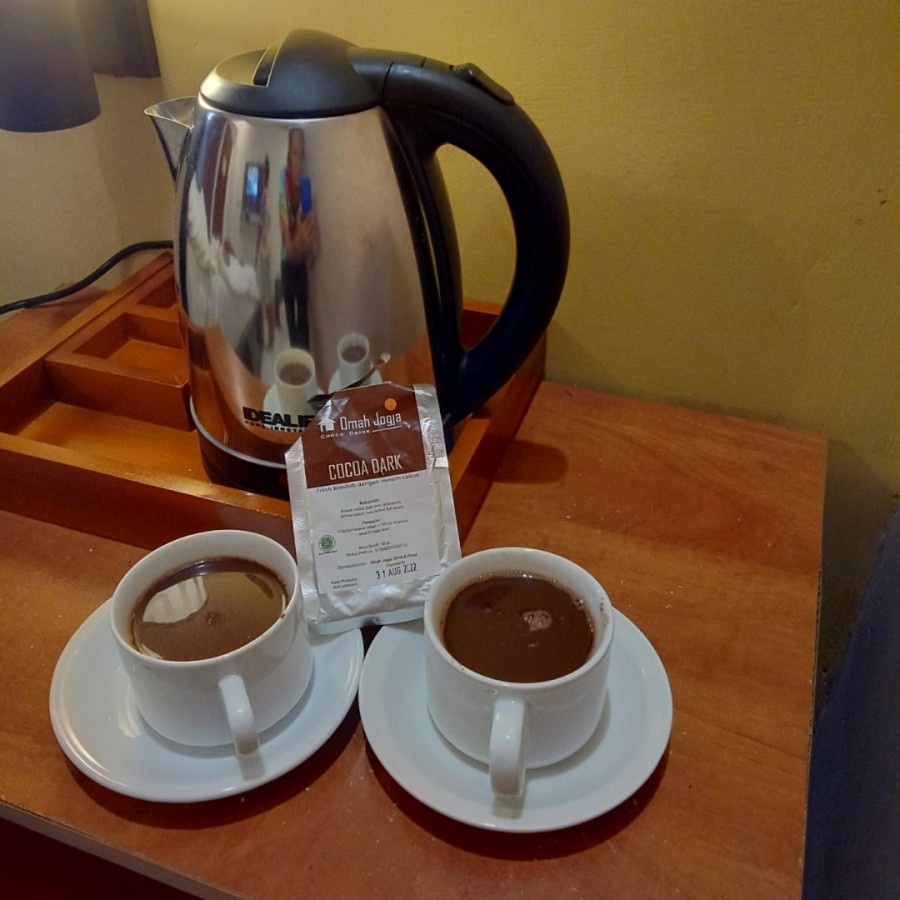 Jual Omah Jogja Cocoa Dark Choco Drink 40 gram Minuman Free Bubble Wrap