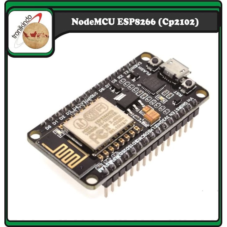 Jual NodeMCU ESP8266 CP2102 Wifi IoT Lua Internet Arduino | Shopee ...