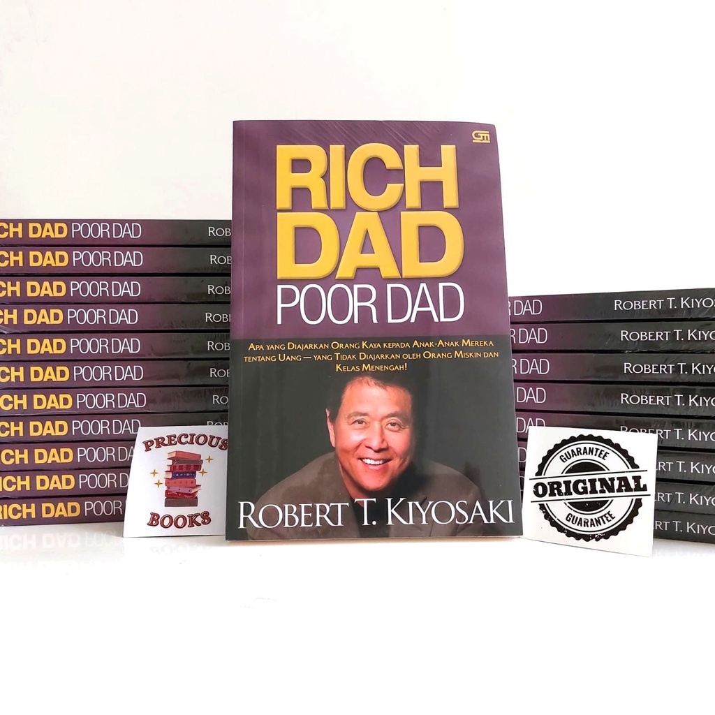 Jual Rich Dad Poor Dad Edisi Revisi Robert T Kiyosaki Original Gramedia