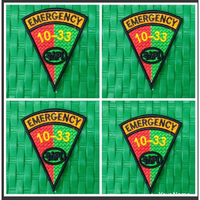 Jual BORDIRAN LOGO RAPI EMERGENCY TIMBUL | Shopee Indonesia