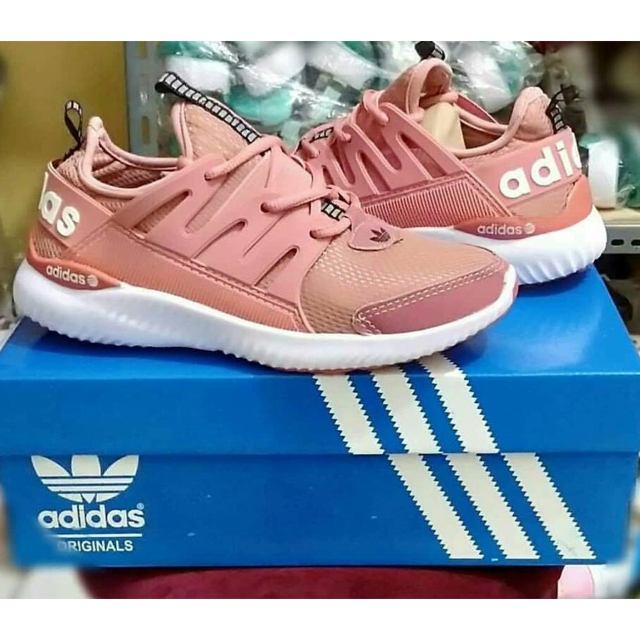 Adidas on sale tubular peach