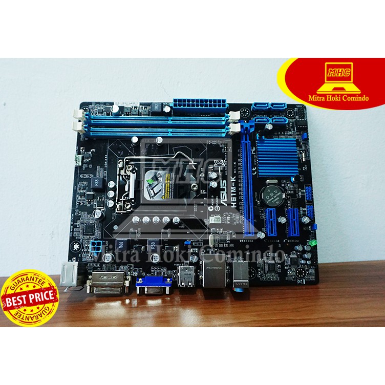 Jual Mainboard / Motherboard Asus H61MK H61 MK Shopee Indonesia