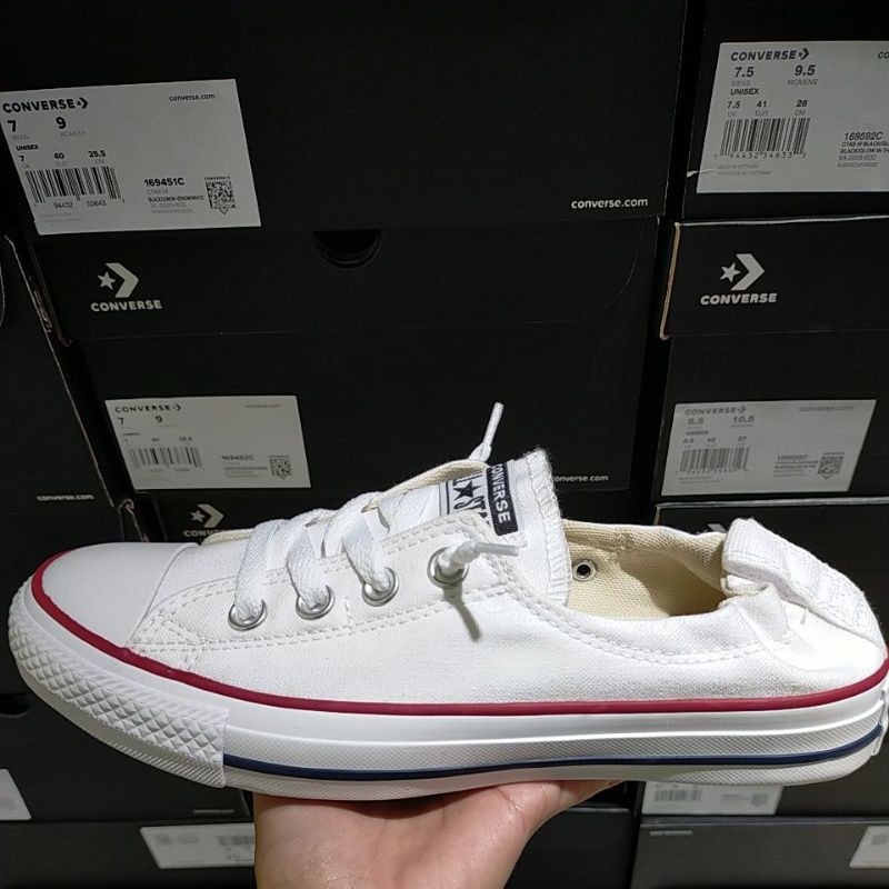 Jual Sneakers converse chuck Taylor shoreline ORIGINAL sale Shopee Indonesia