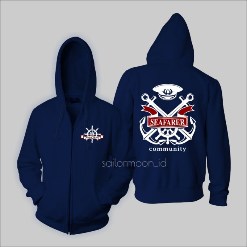 Jual JAKET SEAFARER COMMUNITY JAKET SAILOR JAKET PELAUT HOODIE PELAUT ...