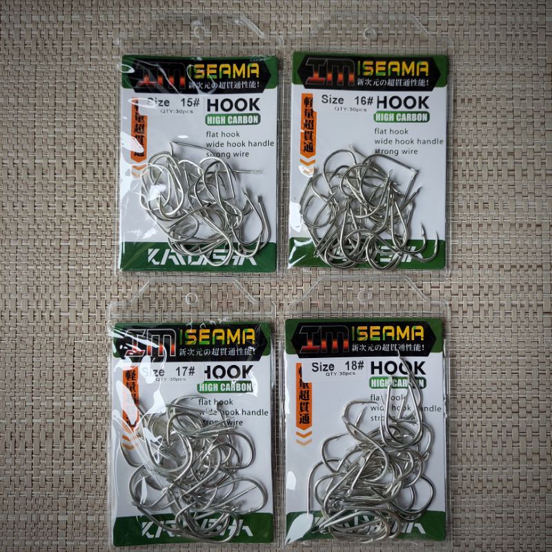 Jual Mata Kail Slow Jigging Iseama Hook Flat Head Micro Jig - No