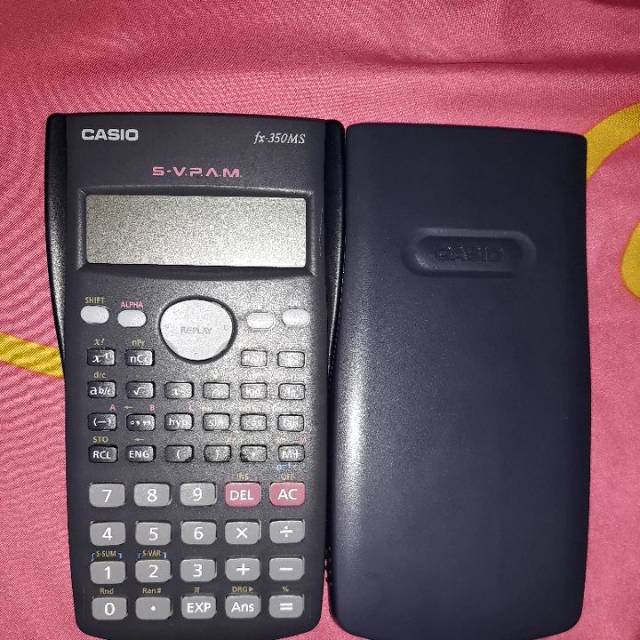 Jual Calculator Scientific (kalkulator Sains) Casio Fx-350MS | Shopee ...