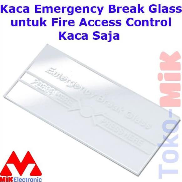 Jual Kaca Emergency Break Glass Untuk Fire & Access Control - Kaca Saja ...