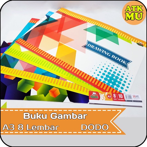 Jual Buku Gambar/Buku Gambar A3 8 Lembar DODO/Buku Gambar DODO | Shopee