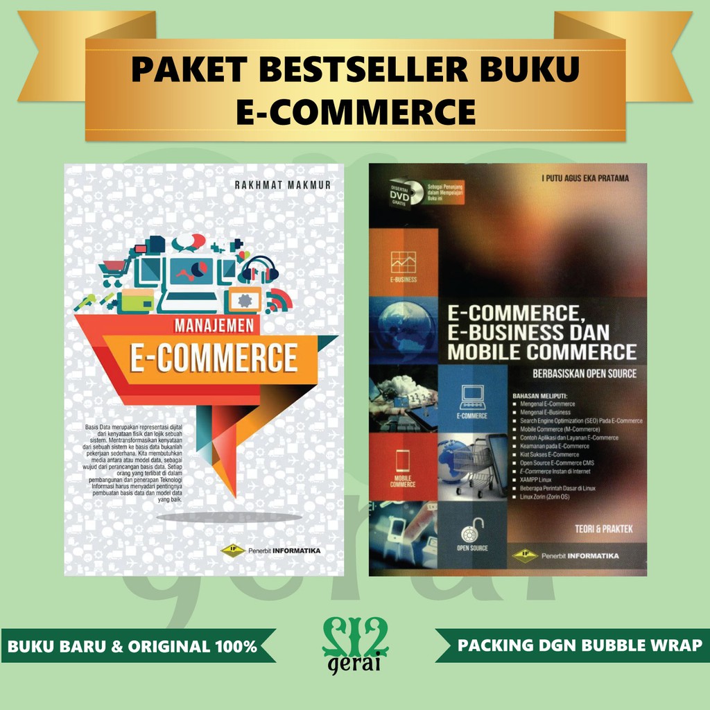 Jual PAKET BUKU E-COMMERCE | Shopee Indonesia