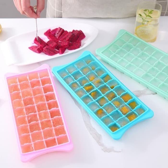 Jual Cetakan Es Batu Kotak Penutup Ice Cube Tray Shopee Indonesia