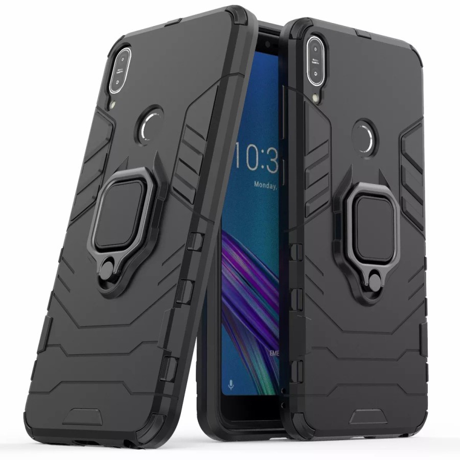Custodia Portafoglio In Pelle PU Per Asus Zenfone Max Pro M1 ZB601KL - Cover Con Chiusura Magnetica, Slot Per Carte E Funzione Stand - 2