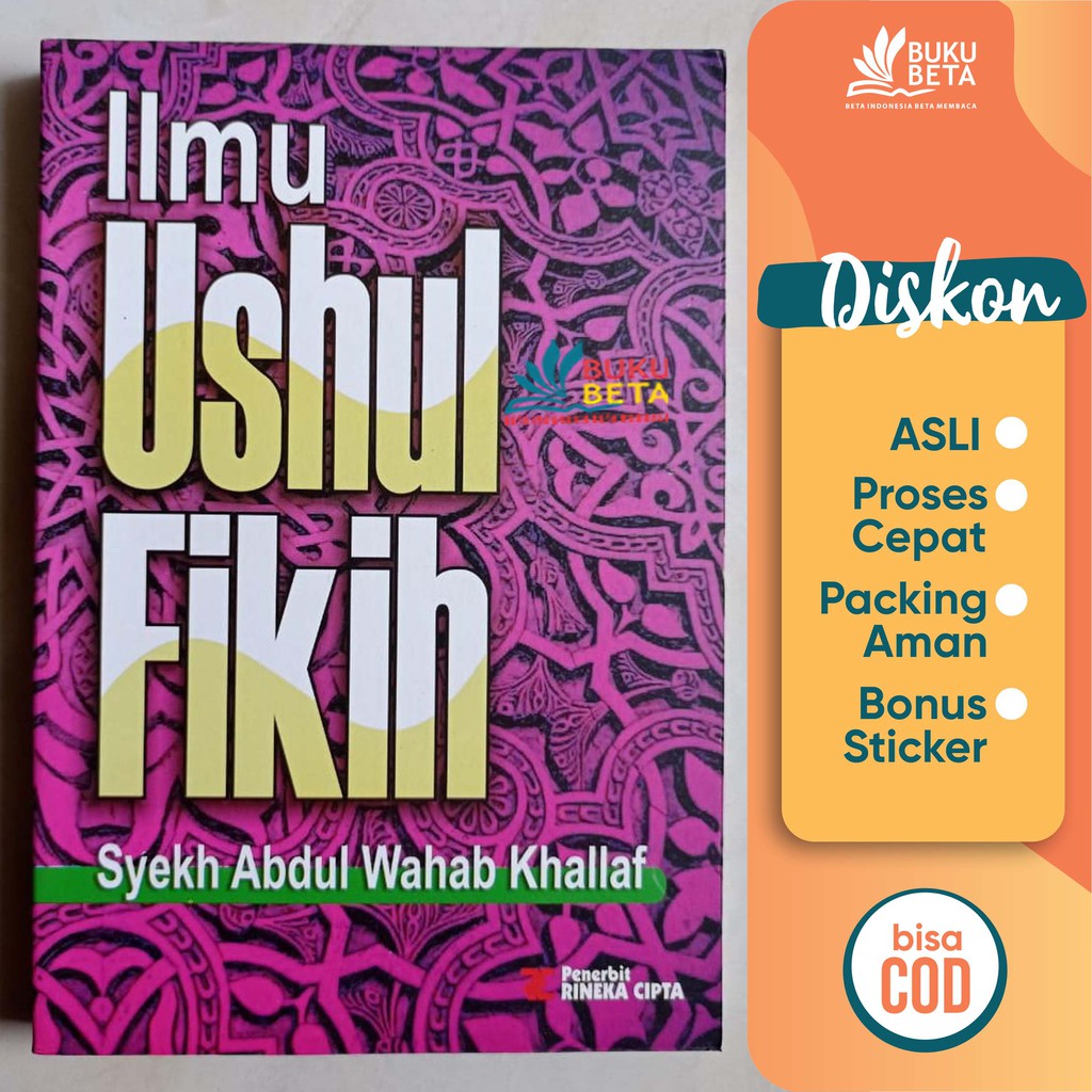 Jual Ilmu Ushul Fikih - Syekh Abdul Wahab Khallaf | Shopee Indonesia