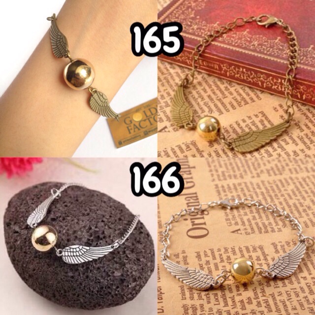 Jual The Golden Snitch Bracelet ⚜ Harry Potter Voldemort Dumbledore
