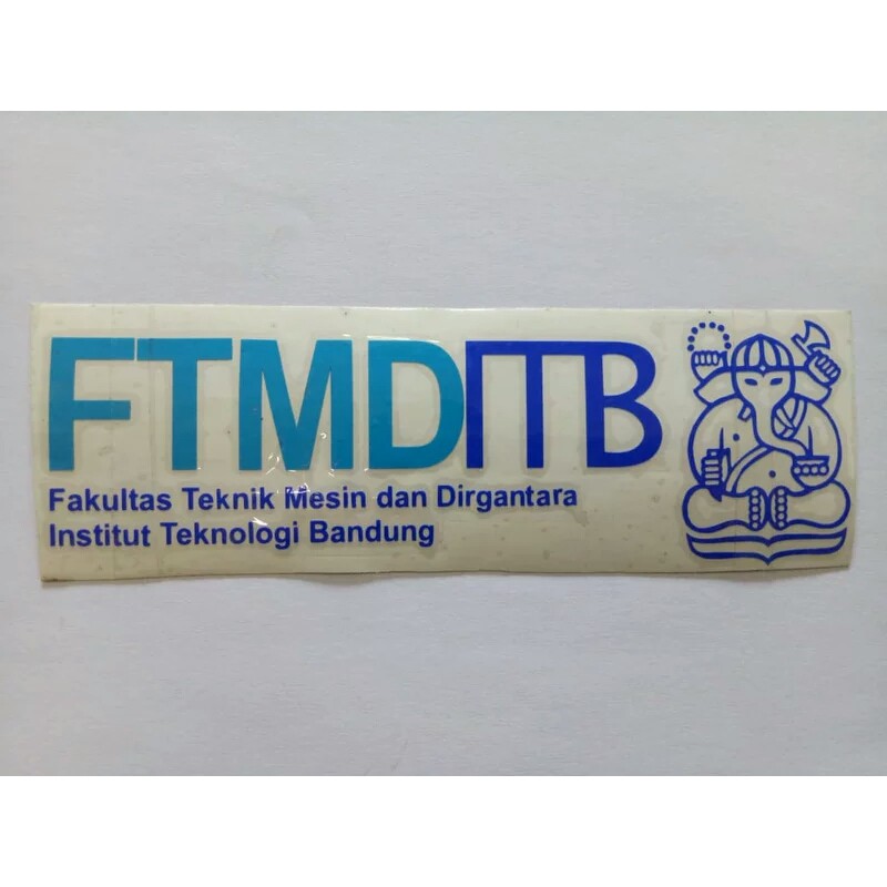 Jual Sticker Kampus Itb Teknik Mesin Dan Dirgantara Institut 