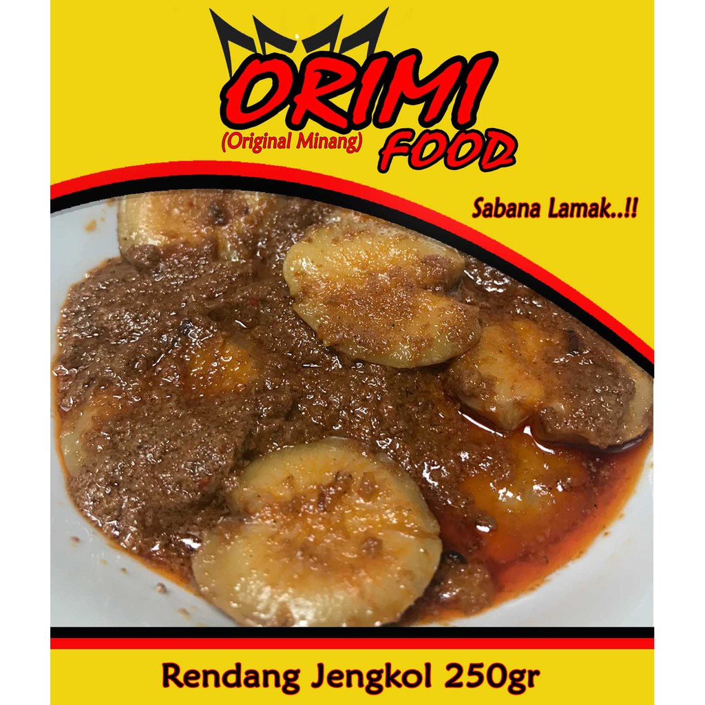 Jual Rendang Jengkol Orimi 250gr 500gr 1000gr Shopee Indonesia