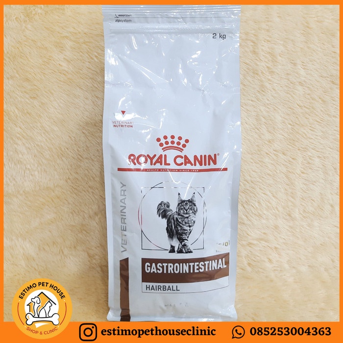 Jual ROYAL CANIN GASTROINTESTINAL HAIRBALL 2KG CAT | Shopee Indonesia