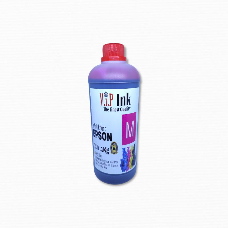 Jual VIP INK Tinta Epson Isi Ulang 1 Liter Free Suntikan Best Quality ...