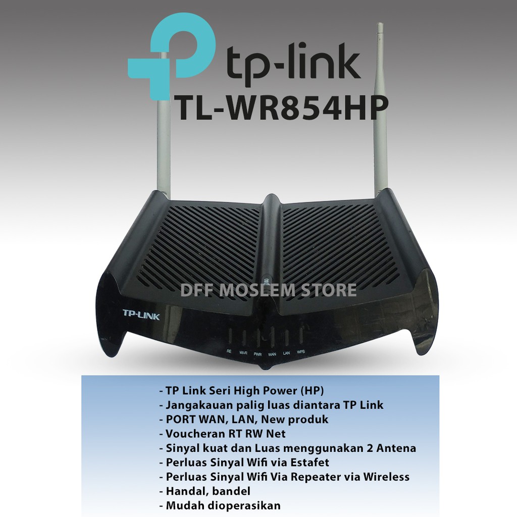 Jual Modem Router Wifi TPLink TLWR841HP V3 HIGH POWER Jangakuan Luas