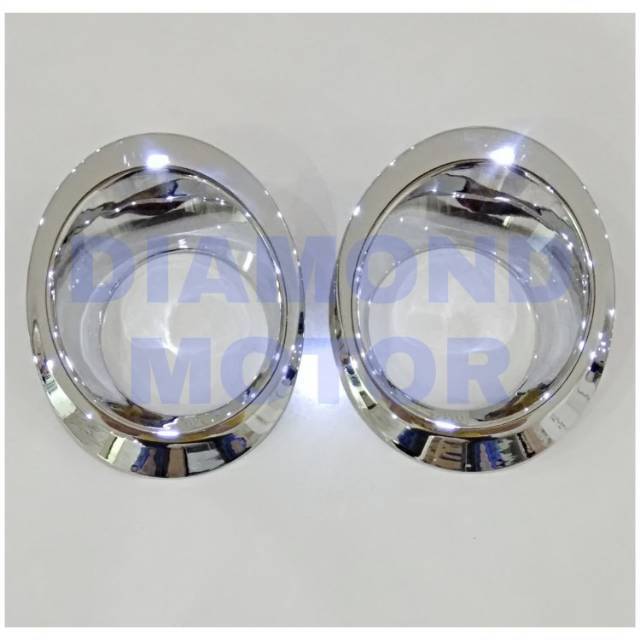 Jual Toyota Rush Terios List Lis Garnis Cover Ring Chrome Foglamp Shopee Indonesia