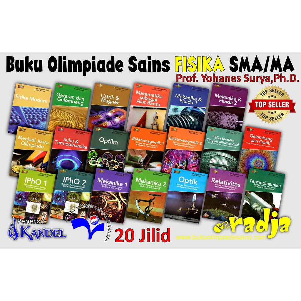 Jual Buku Olimpiade Sains Fisika Smama 20 Jilid Shopee Indonesia 4062