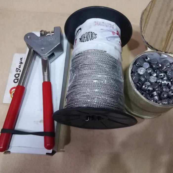 Jual Paket Tang segel +kawat segel +timah segel | Shopee Indonesia