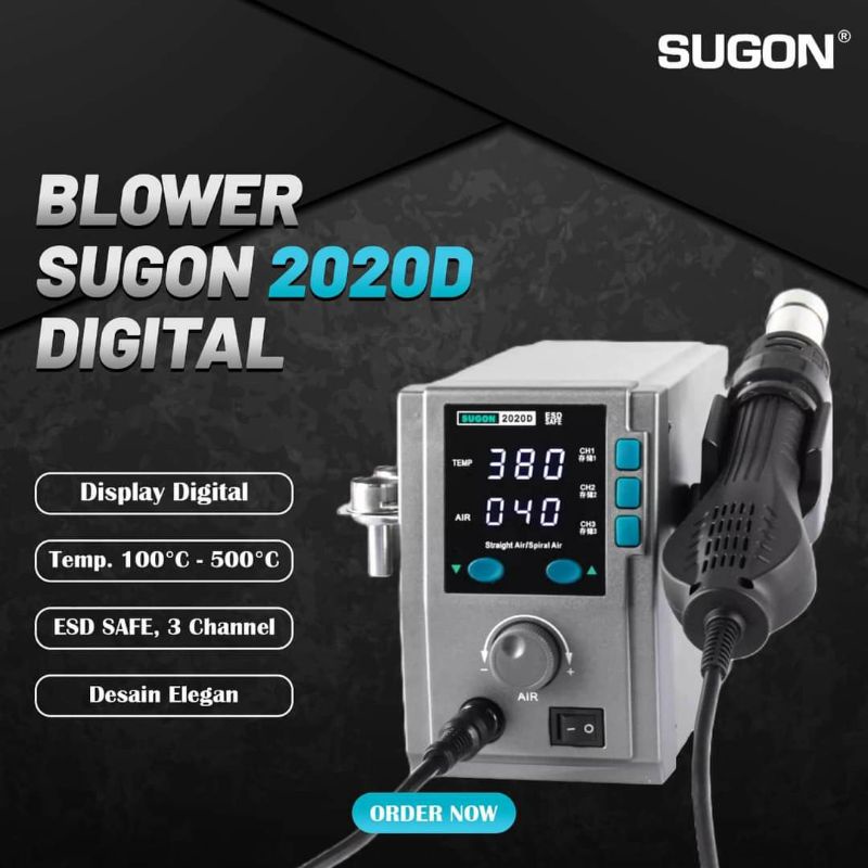 Jual BLOWER SUGON 2020D DIGITAL ORIGINAL | Shopee Indonesia