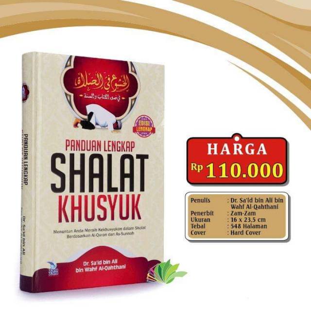 Jual Panduan Lengkap Shalat Khusyuk | Shopee Indonesia