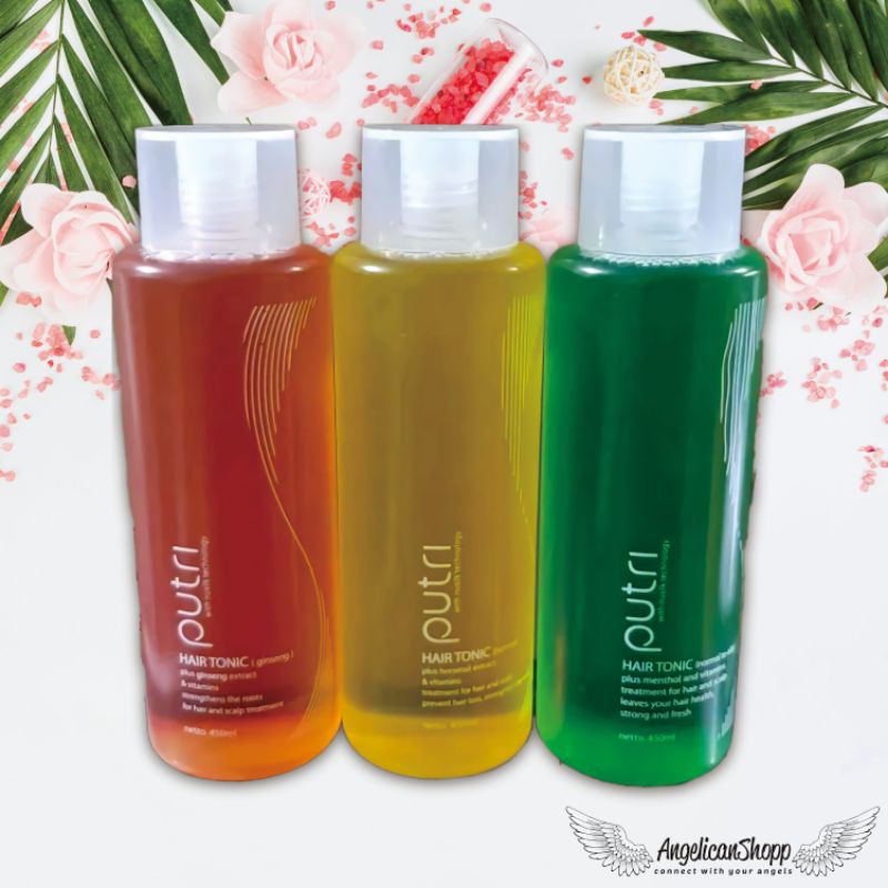 Jual PUTRI Hair Tonic Rambut Rontok, Rambut Sehat, Rambut Rapuh 200ML ...