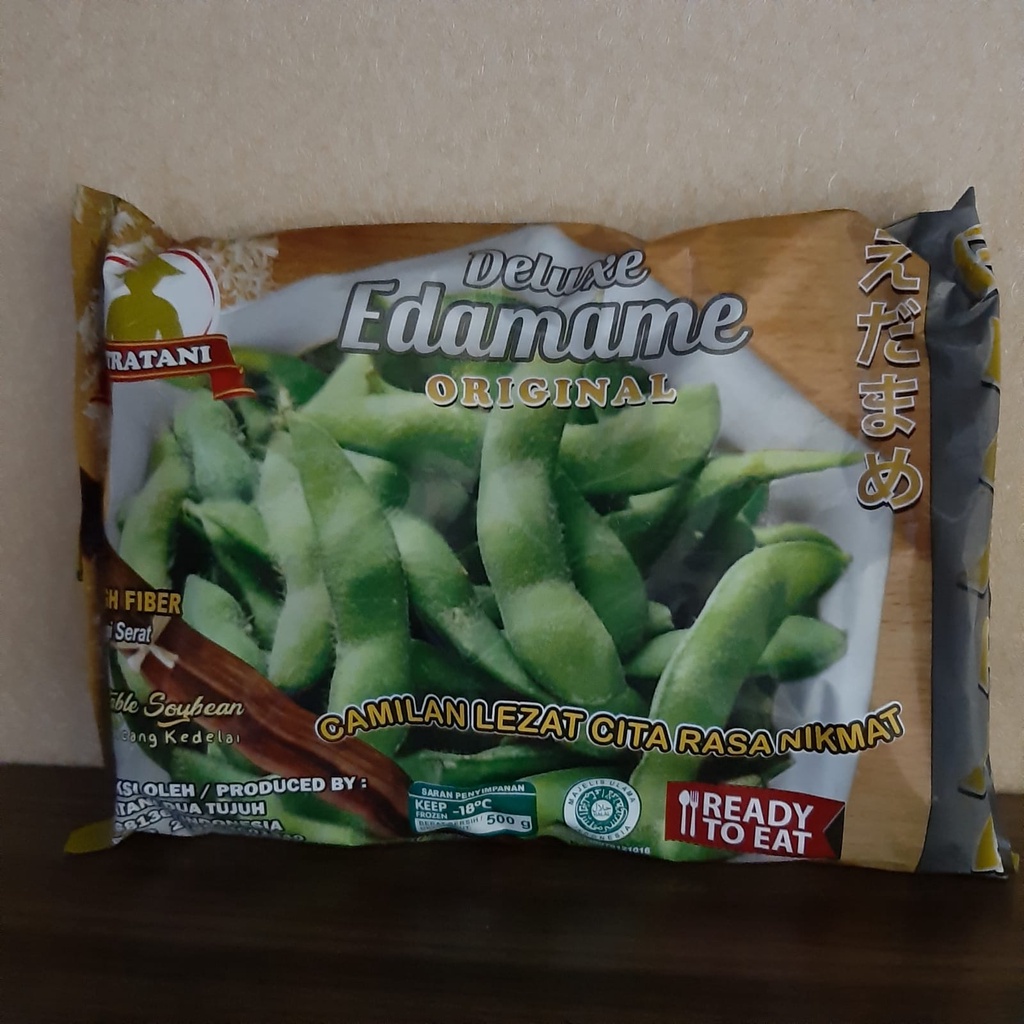 Jual DELUXE EDAMAME ORIGINAL 500 GRAM MITRA TANI | Shopee Indonesia