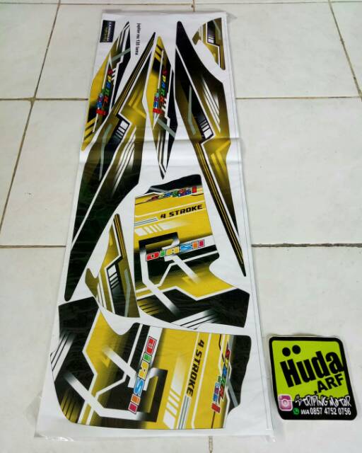 Jual striping/lis/sticker variasi jupiter mx lama/old 