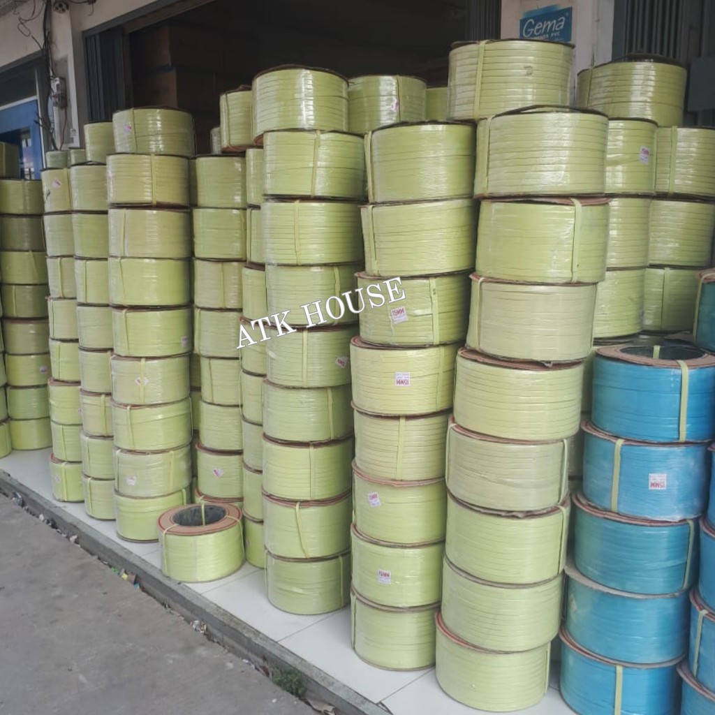 Jual GOJEK Tali Strapping Straping Band 9mm,12mm,15mm Kuning/Tali ...