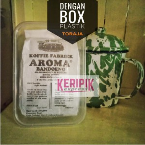 Kopi Aroma Bandung Robusta Moka Mokka Arabika Toraja semua Varian 250 gr