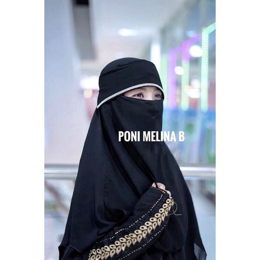 Jual Niqab Poni Melinabahan Siffon Silky Shopee Indonesia 2010