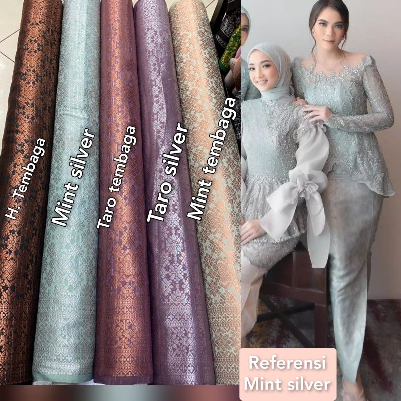 Jual Songket Semi Palembang,songket Mesin,songket Meteran,bahan Songket ...