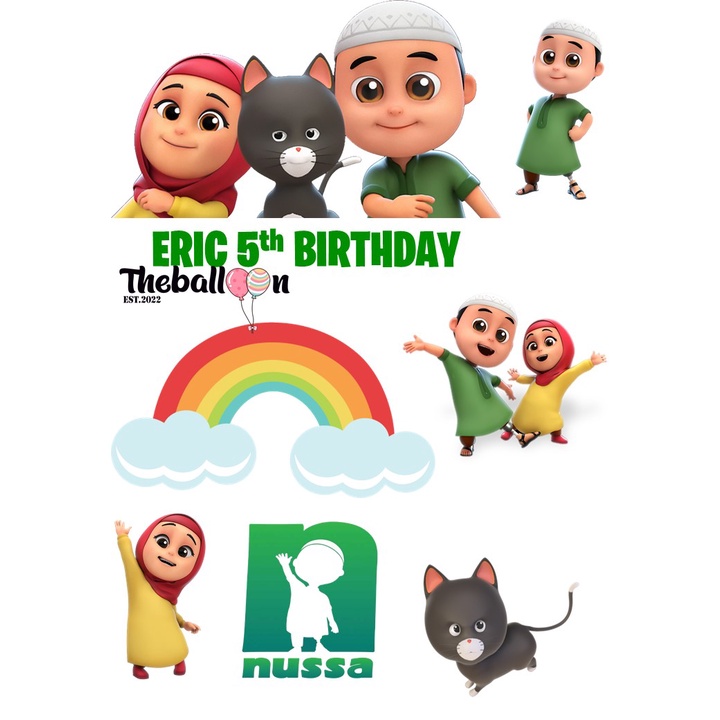 Jual TOPPER CAKE NUSA RARA / TOPPER CUPCAKE | Shopee Indonesia
