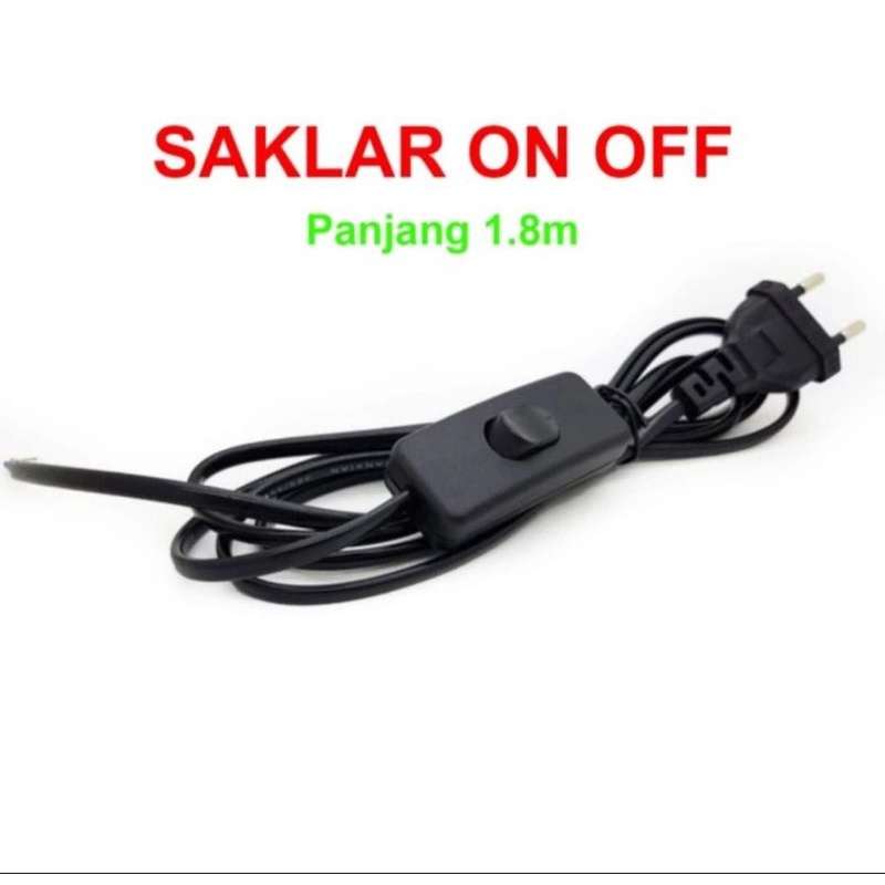 Jual Kabel Buntung Saklar On Off Kabel Power Power AC Sambung | Shopee ...