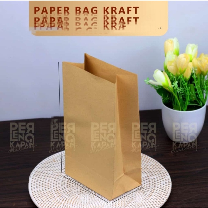 Jual Paper Bag Polos kraft | kantong kertas| goodie bag kertas Murah ...