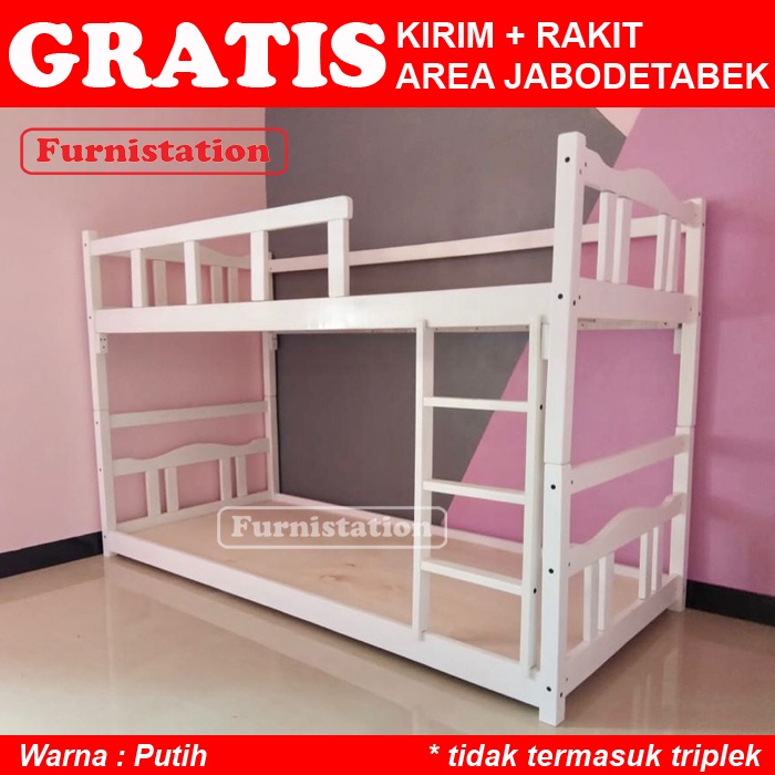 Jual Ranjang Tingkat Dewasa / Susun Anak / Bunk Bed / Tempat Tidur ...