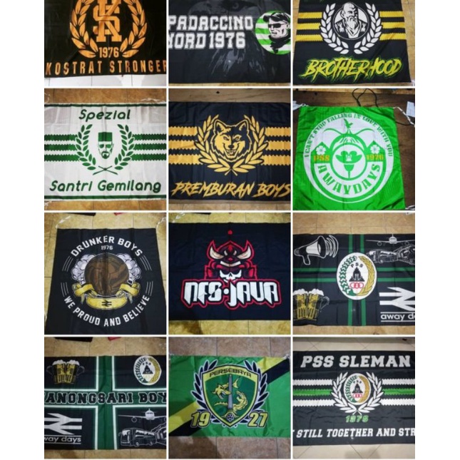 Jual CUSTOM BENDERA BEBAS DESAIN UKURAN 150CM X 100CM||BENDERA CLUB ...