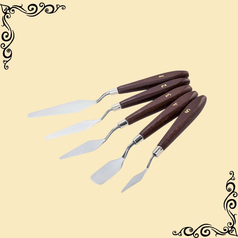 Jual 1 set Palette Knife/Spatula Butter Cream/Pisau Butter Cream/Palete