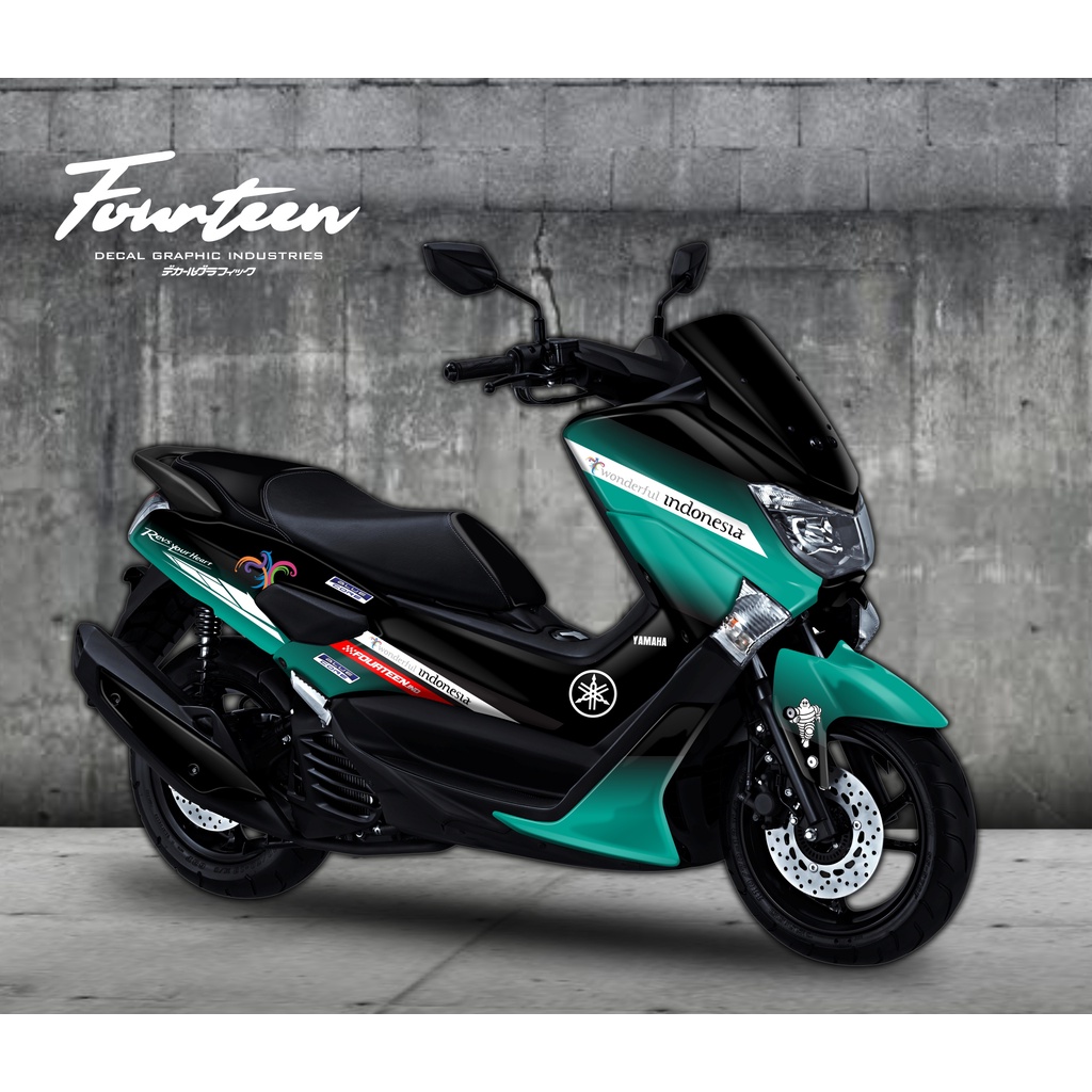 Jual Sticker Nmax Full Body / Decal Nmax Full Grafis NMAX LAMA ...