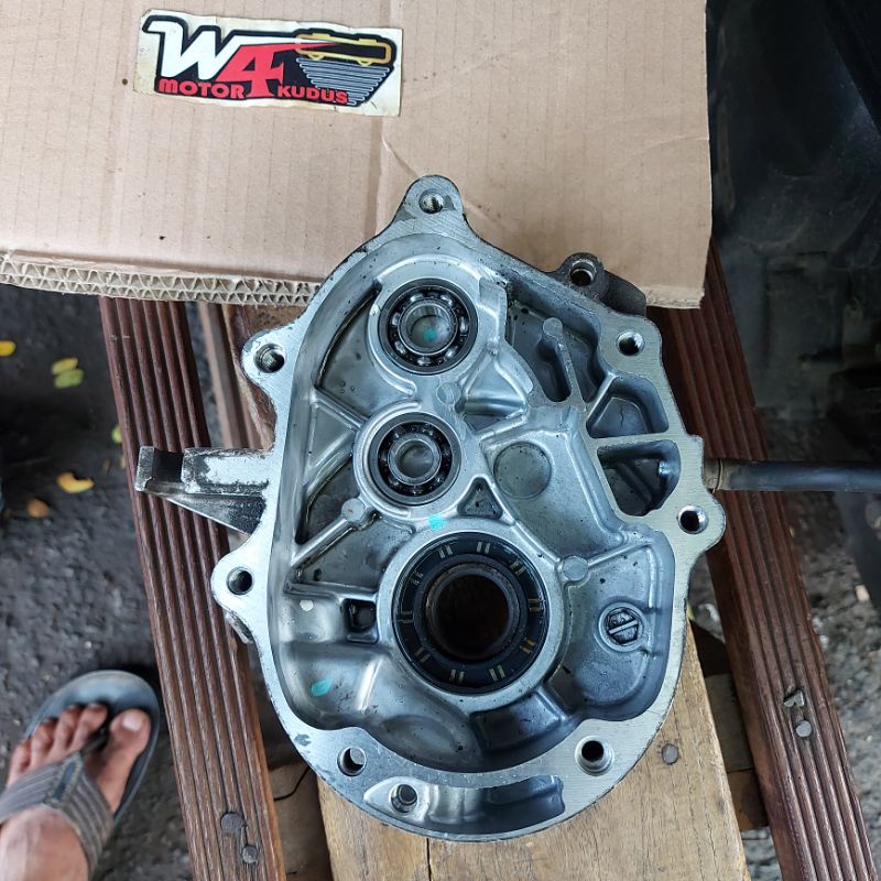 Jual Crankcase Blok Rumah Rasio Gearbox Gear Box Gigi Transmisi Gardan Pcx Original Shopee